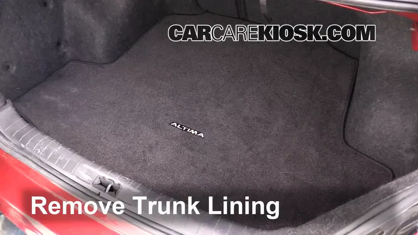 2017 Nissan Altima SL 2.5L 4 Cyl. Jack Up Car Use Your Jack to Raise Your Car